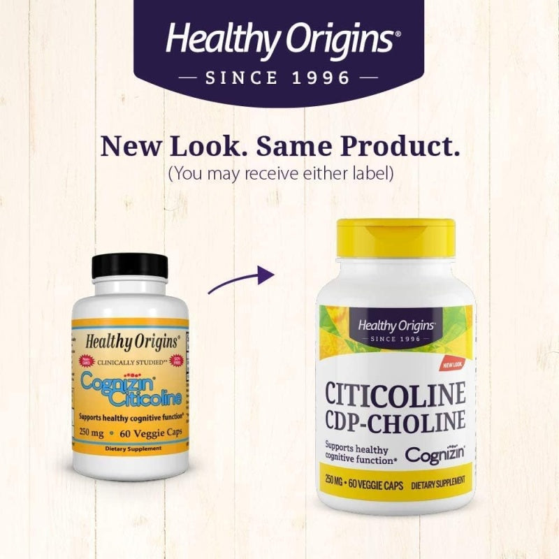 HEALTHY ORIGINS Cognizin Citicolin 250mg 60kap (CDP Cholin)