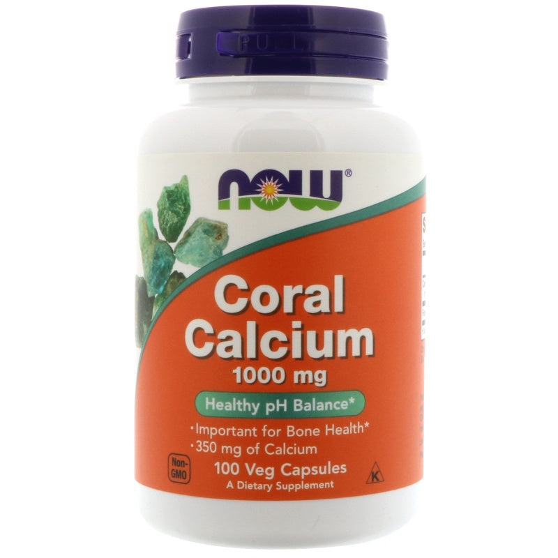 NOW FOODS Koralkalk 1000 mg x 100 Vcaps