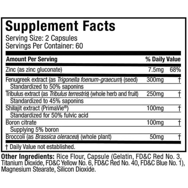 MUSCLETECH Alpha Test - 120 kapsler