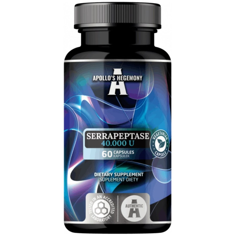 APOLLO'S HEGEMONY Serrapeptase 40.000U 60 kaps.