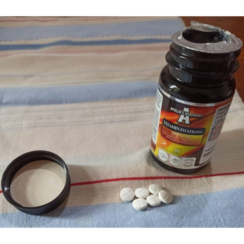 APOLLO´S HEGEMONY Vitamin D3 Strong 90 tabletter.