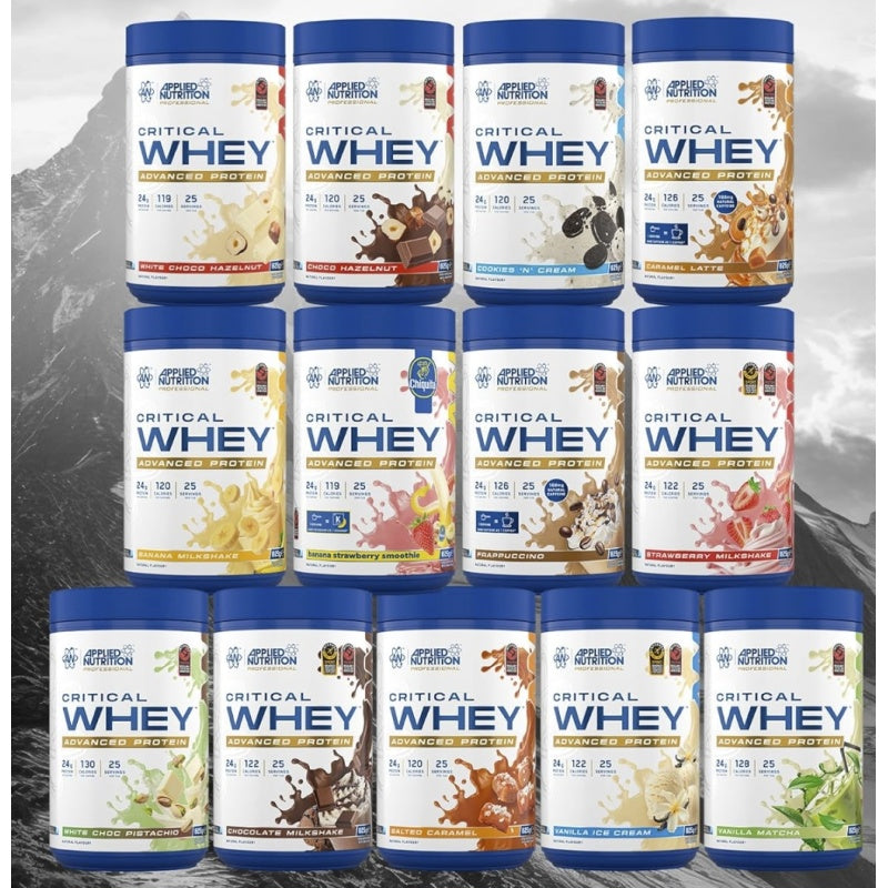 Applied Nutrition Critical Whey 825g/25 portioner Hvid Choko Hasselnød