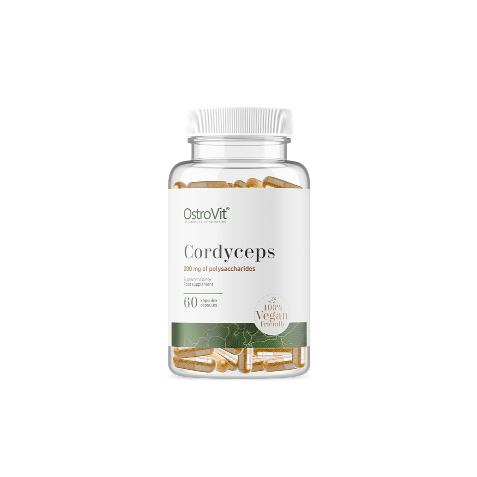 OstroVit Cordyceps VEGE 60 kapsler