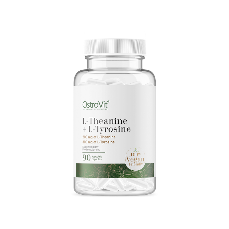 OstroVit Theanine + Tyrosine VEGE 90 kaps.