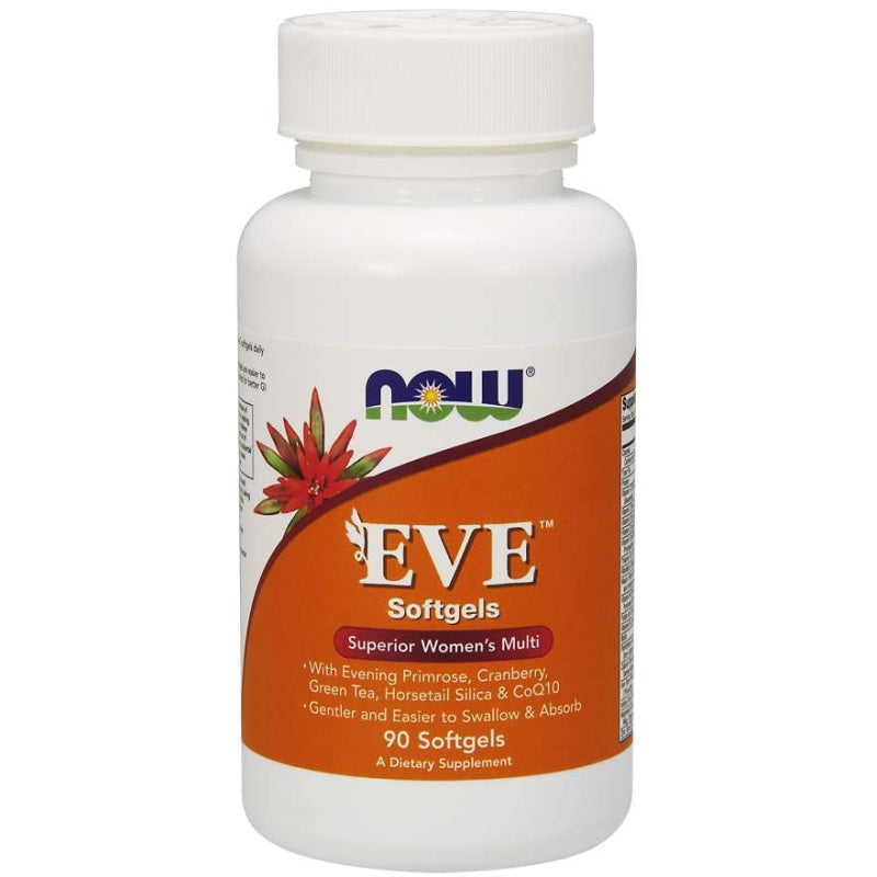 NOW FOODS EVE Superior Women´s Multi - 90 softgels (med jern)