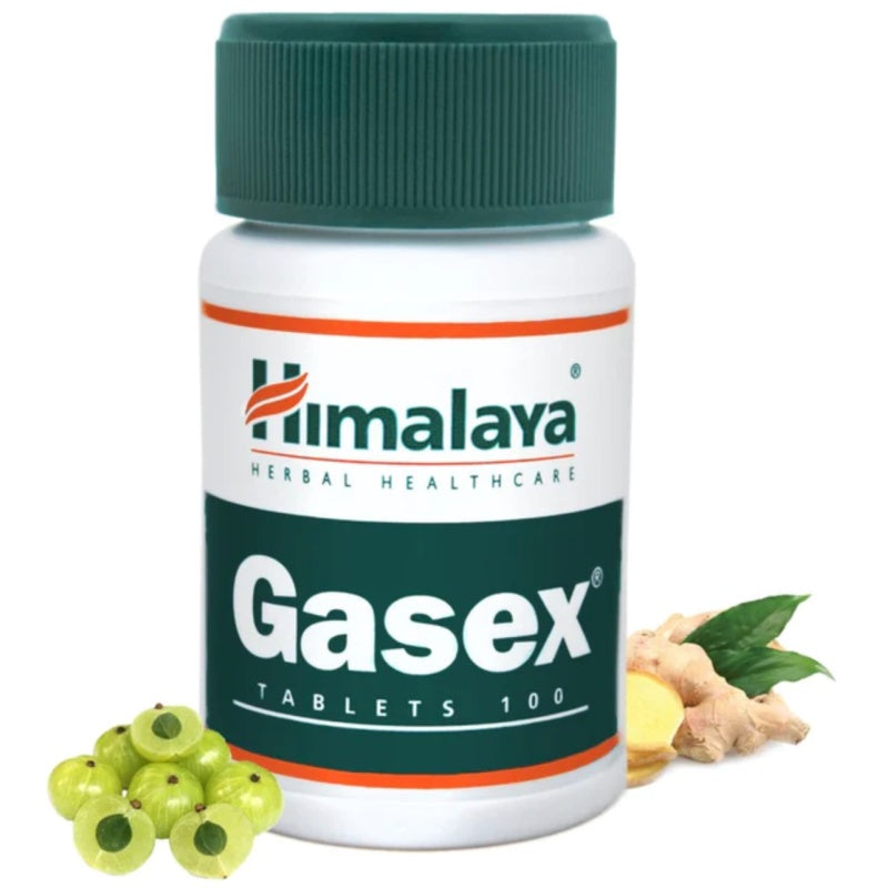 HIMALAYA Gasex - 100 tabletter