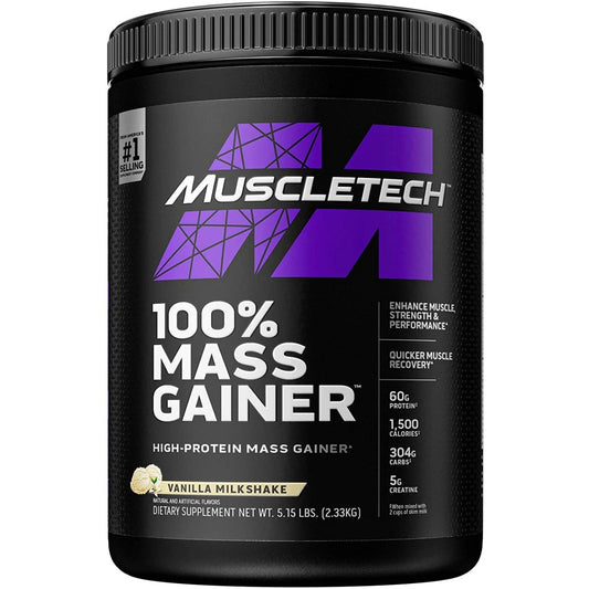 MUSCLETECH 100% Mass Gainer 2330g
