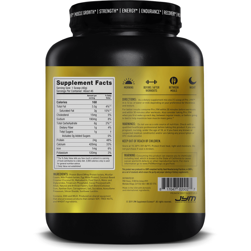 JYM Pro JYM 4lb (1800g)