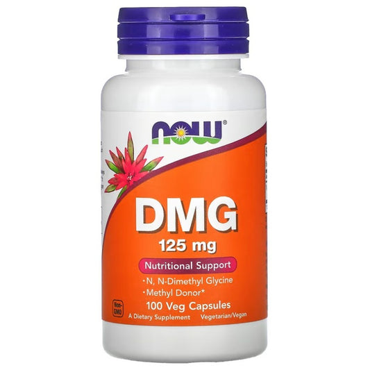 NOW FOODS DMG (Dimethylglycin) 125mg - 100 vcaps