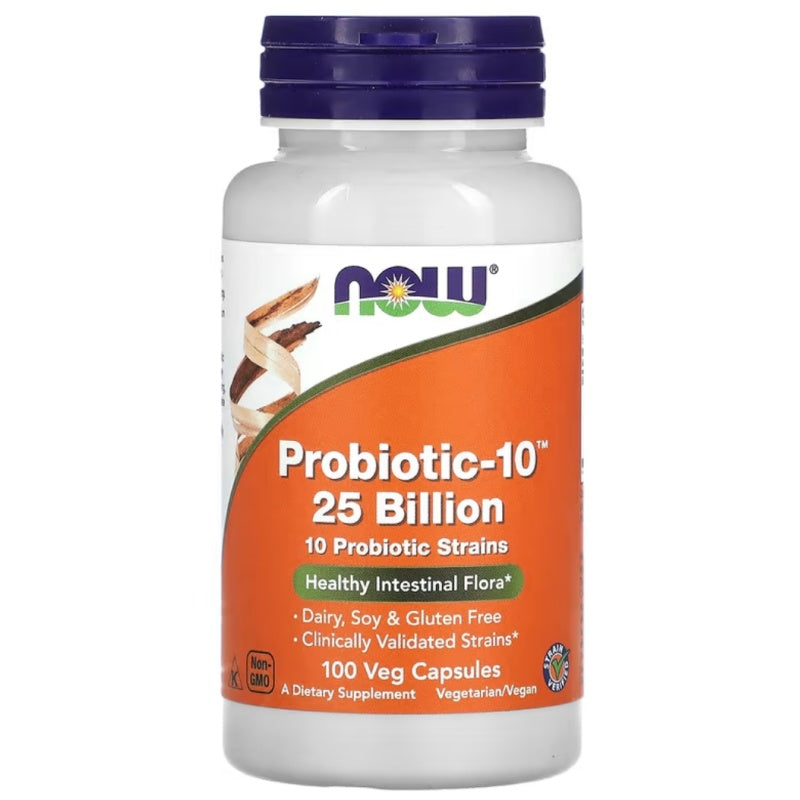 NOW FOODS Probiotic-10, 25 Billion - 100vcaps