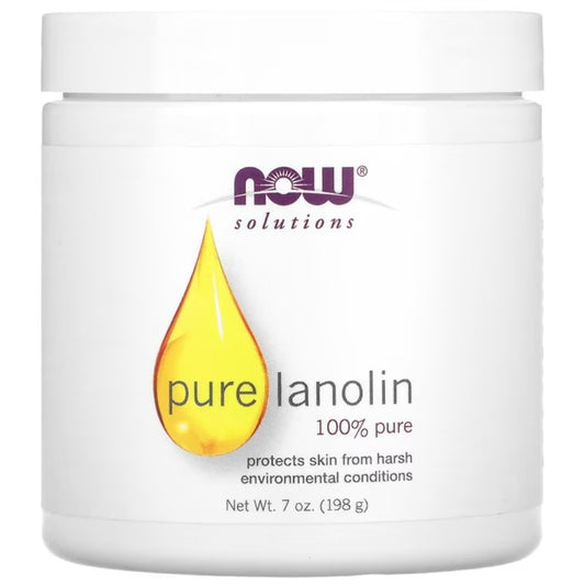 NOW FOODS Lanolin 100% - 198g