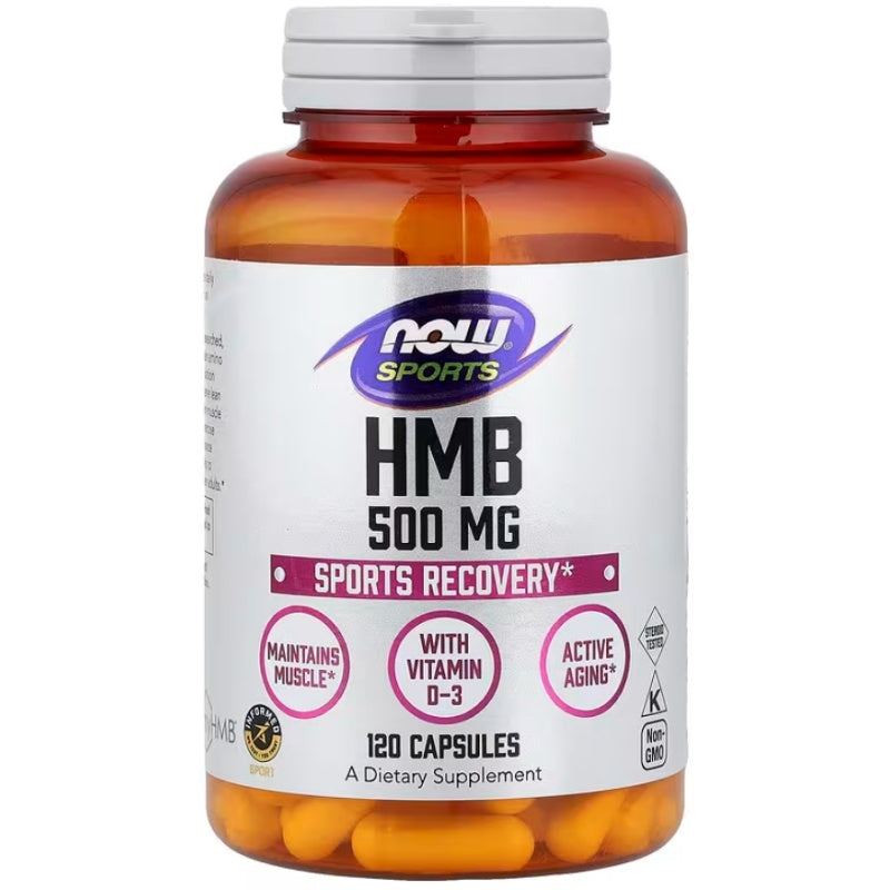 NOW FOODS HMB 500mg - 120 vcaps