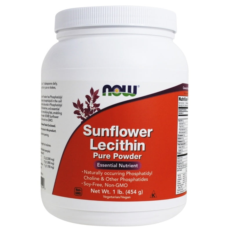 NOW FOODS Solsikkelecitin 454g