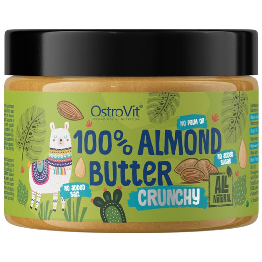 NutVit 100 % mandelsmör 500g Crunchy