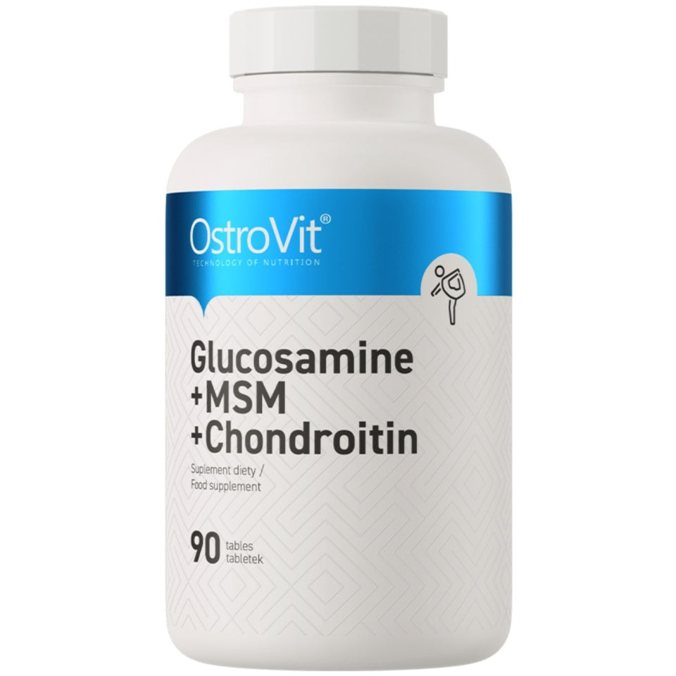 OstroVit Glucosamin+MSM+Kondroitin+C-vitamin 90 tabletter
