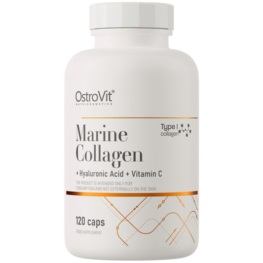 OstroVit Marine Collagen med Hyaluronsyre 120 kapsler