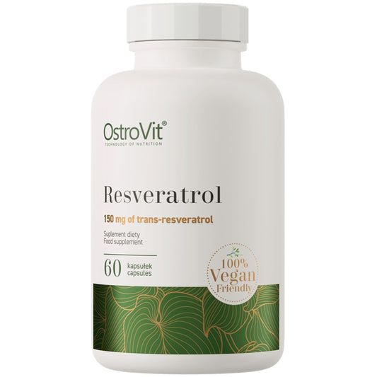 OstroVit Resveratrol VEGE 60 kapsler