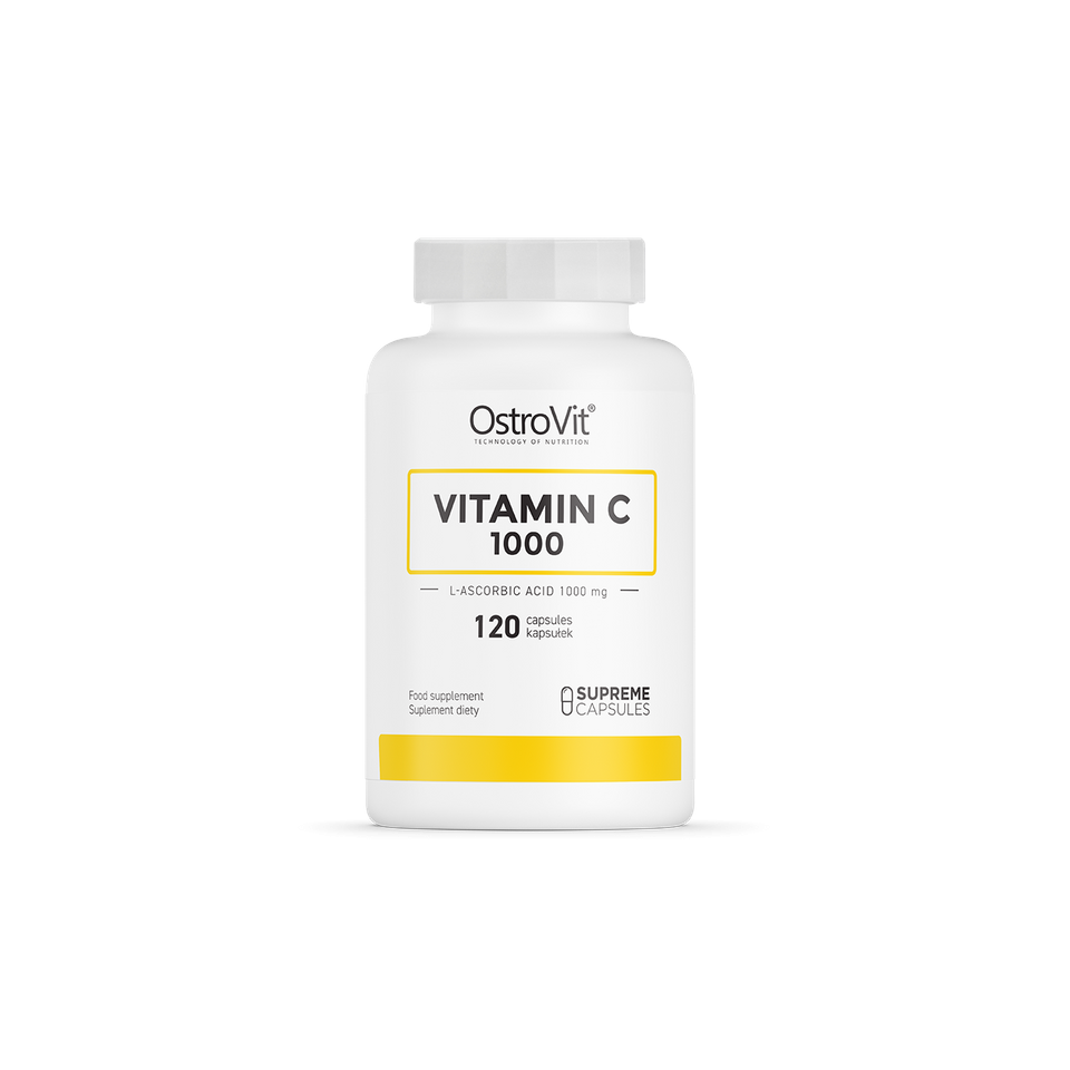 OstroVit Vitamin C 1000 mg 120 kapslar