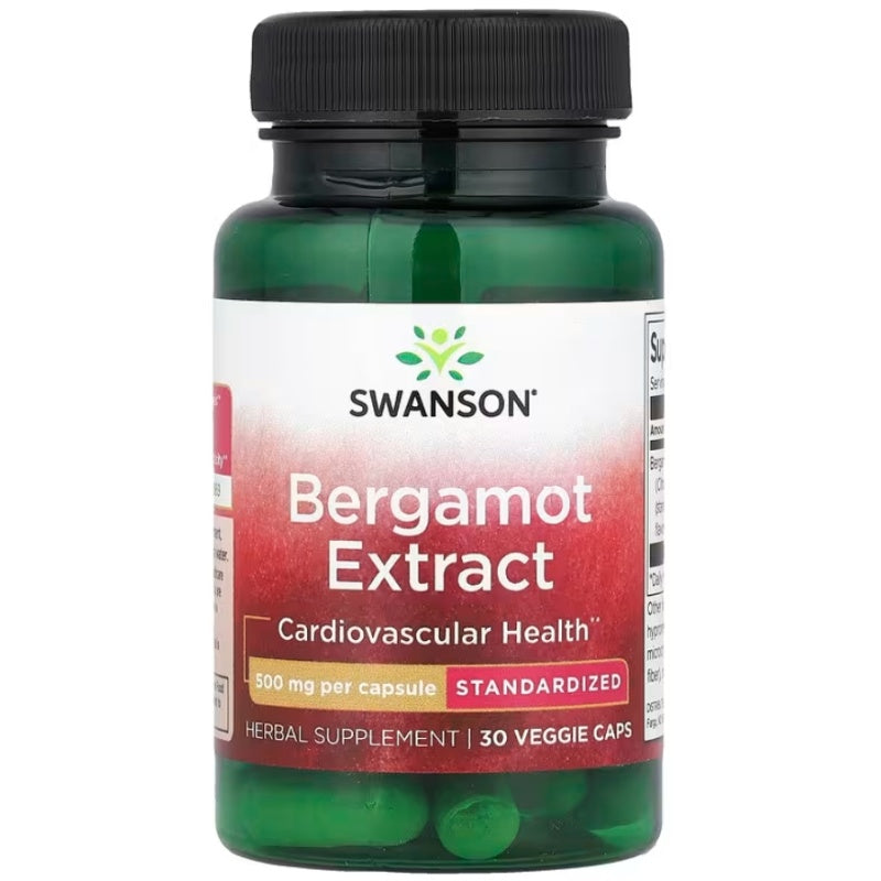 SWANSON Bergamot Extract 500 mg 30 Veg Kapsler