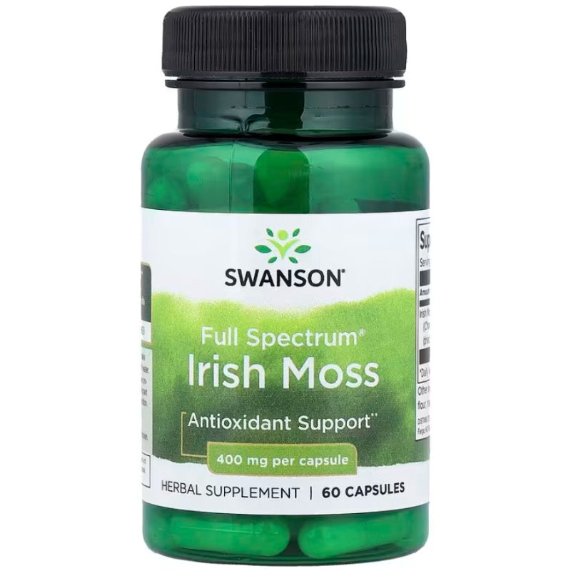 SWANSON Irish Moss 400mg - 60 caps