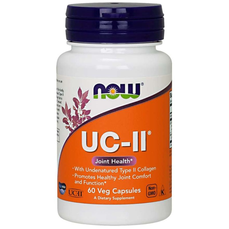 NOW FOODS UC-II Udenatureret Type II Kollagen 60 vcaps
