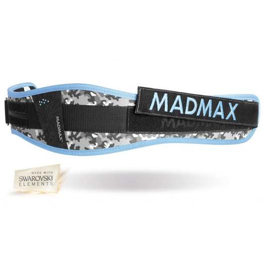 MADMAX WMN Synthetic Bælte - Camo / Lys Turkis (MFB-314)