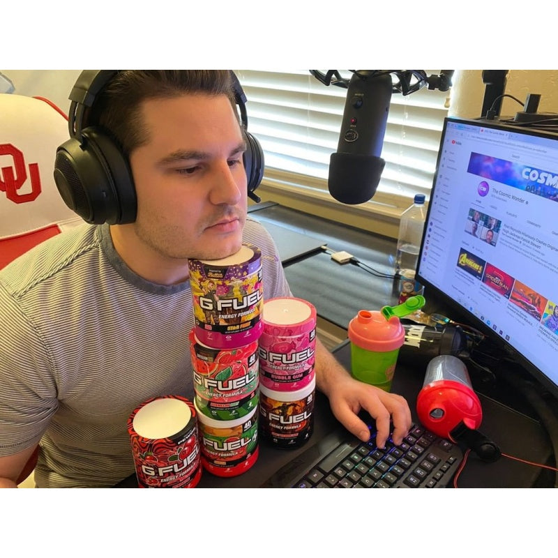 G FUEL Energy Formula 40 portioner Peach Rings (Sonic)