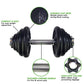 TUNTURI HANDS 15KG metalskiver
