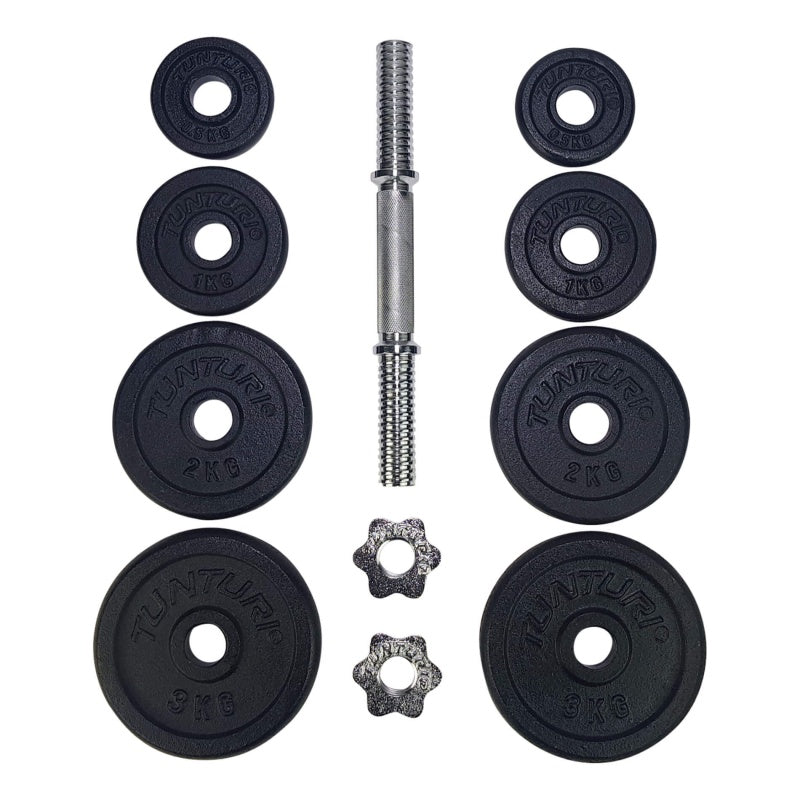 TUNTURI HANDS 15KG metal disks