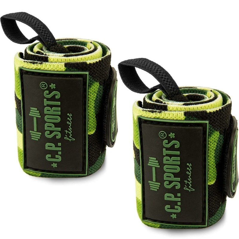 CP SPORTS Strongman Wrist bandages 50cm (T20-1) Camo/Olive