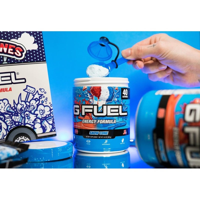 G FUEL Energy Formula 40 portioner Peach Rings (Sonic)
