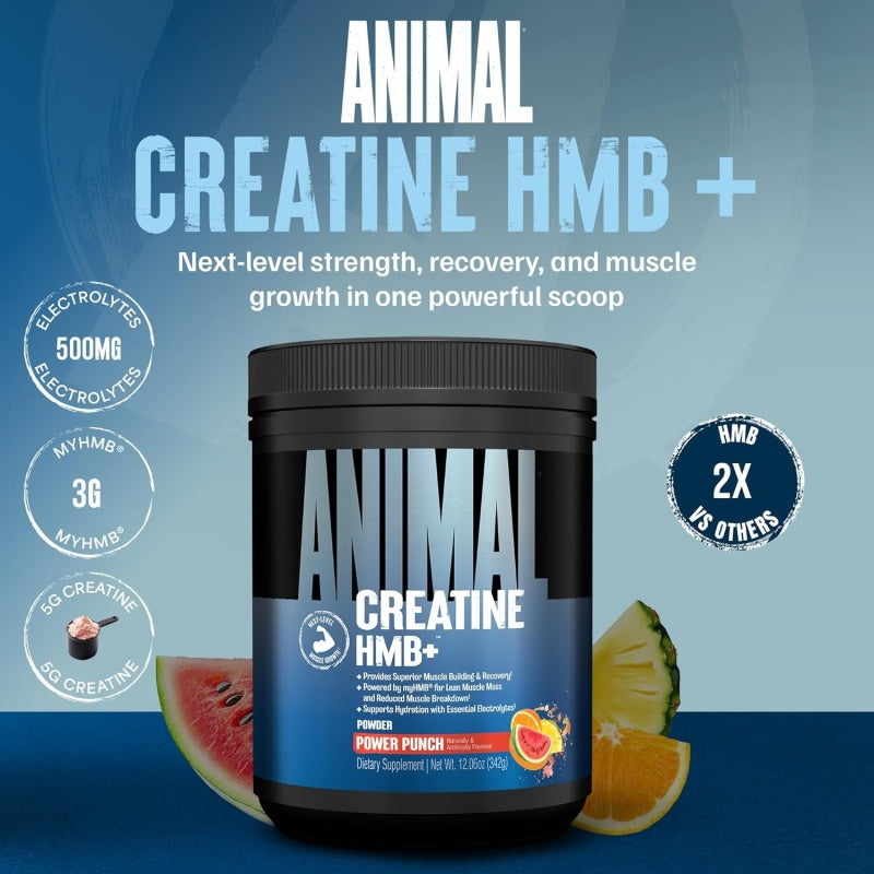 ANIMAL Creatine HMB+ 30 serveringer/327 g