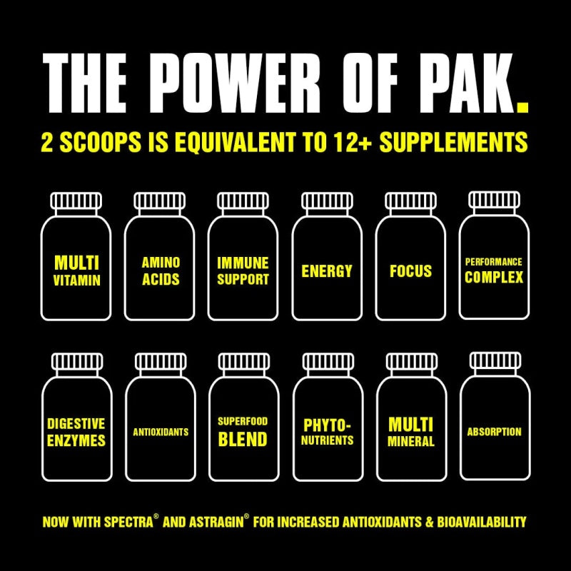 Animal Pak 388g Orange