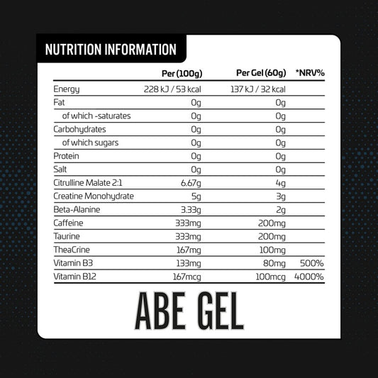 Applied Nutrition ABE PRE Gel 60 ml Candy Ice Blast (Andas Lätt)