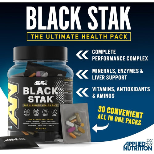 Applied Nutrition Black Stak - 30 packs
