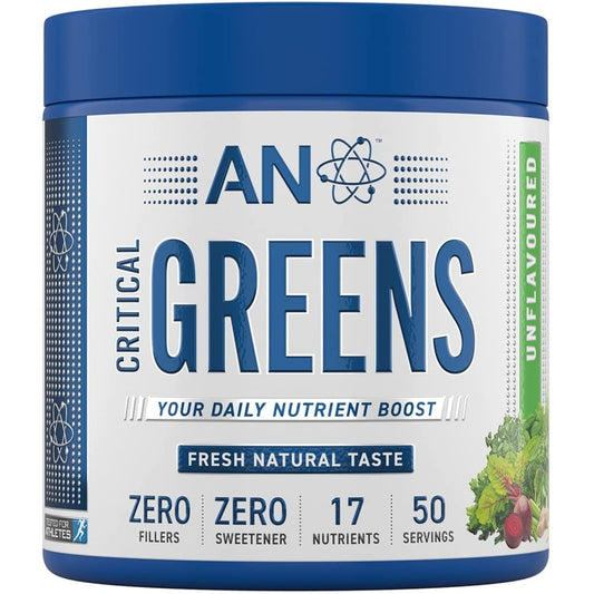 Applied Nutrition Critical Greens 50 serveringer / 250g Ufarvet