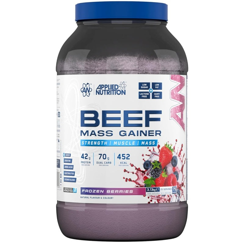 Applied Nutrition Beef Mass Gainer 3130g/25 servings Tropical Vibes