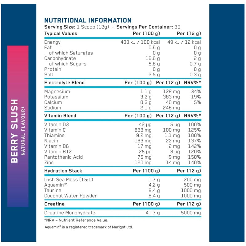 Applied Nutrition Kreatin + Hydration 360g Citrus Burst
