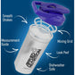 Applied Nutrition Shaker 700ml (Clear Blue)