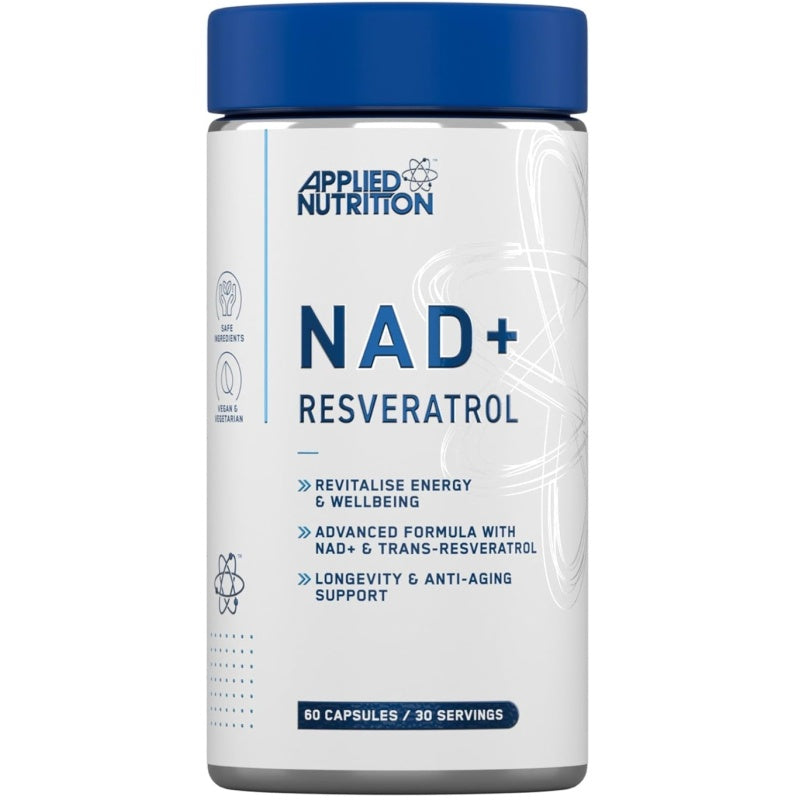 Applied Nutrition NAD+ Resveratrol - 60 caps