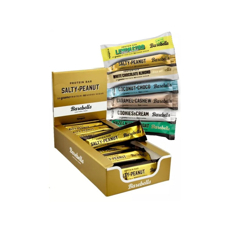 BAREBELLS Proteinbar 12 X 55g (1x 1,66 EUR!)
