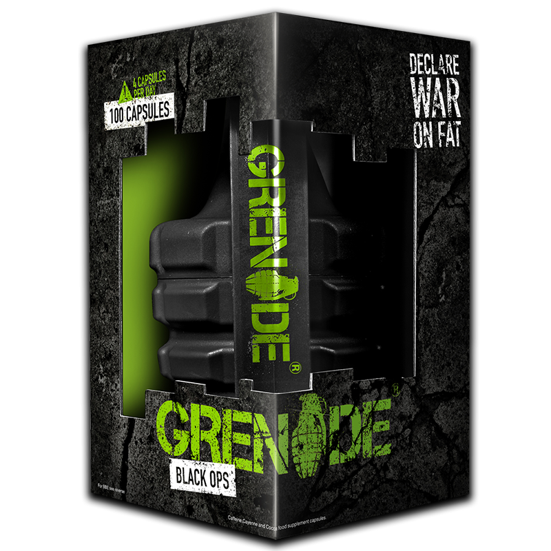 GRENADE BLACK OPS 100caps BB 31.01.26