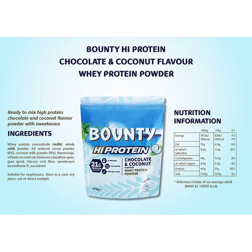 BOUNTY Protein Powder 875g Coconut