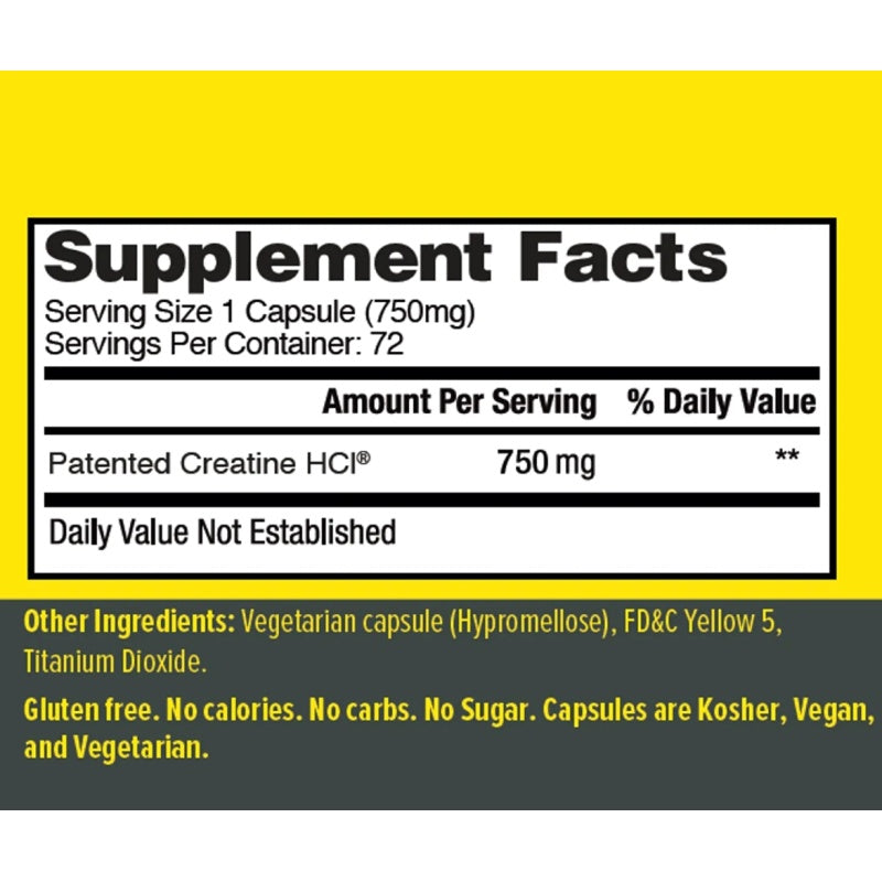 PROMERA SPORTS Con-Cret Creatine HCL 72caps
