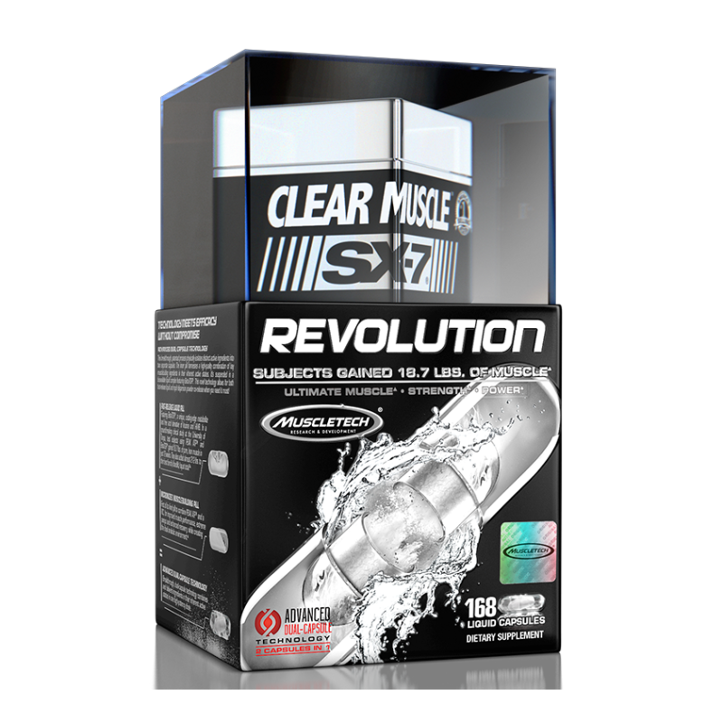 MUSCLETECH Clear Muscle SX-7 Revolution 168caps
