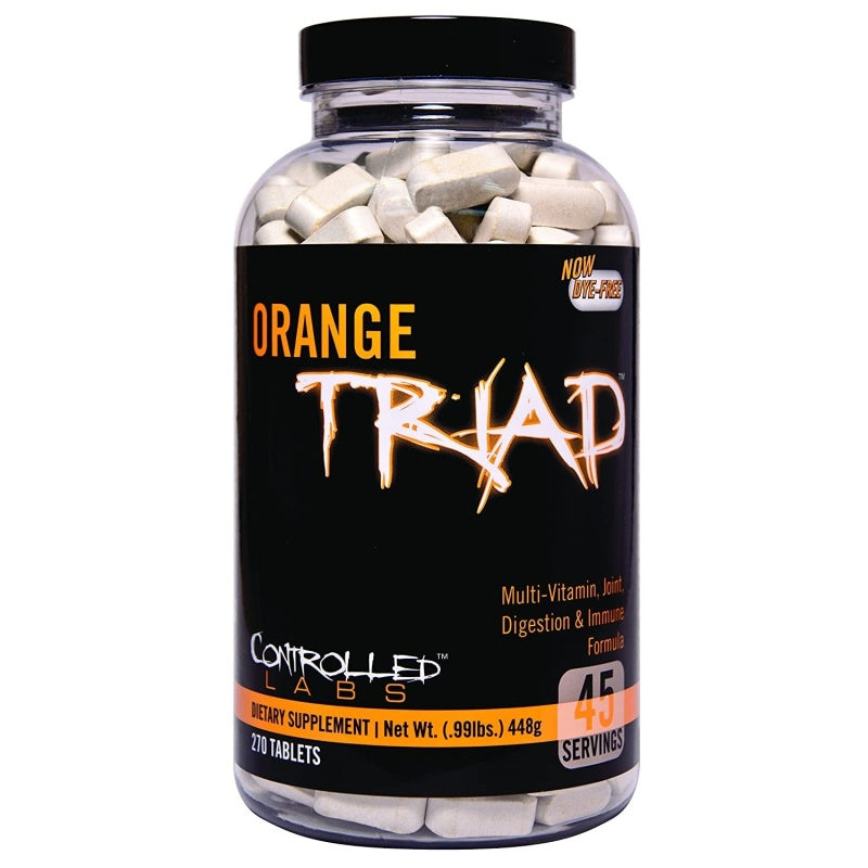 CONTROLLED LABS Orange Triad 270tab (til led også) 3 måneder