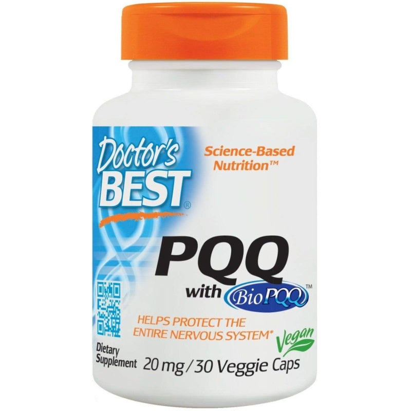 DR´S BEST PQQ with BioPQQ 20 mg, 30 Veggie Caps