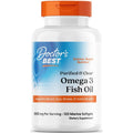 DR´S BEST Purified & Clear Omega 3 Fish Oil 120 Marine Softgels