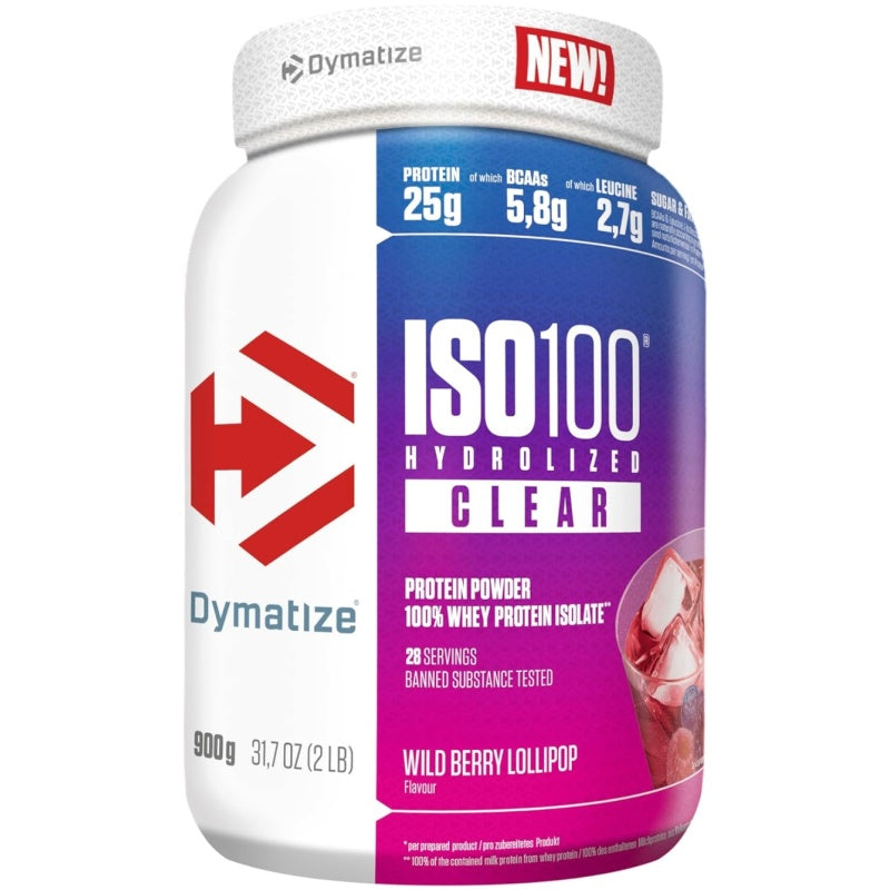 DYMATIZE ISO100 Hydrolyzed Clear 900g