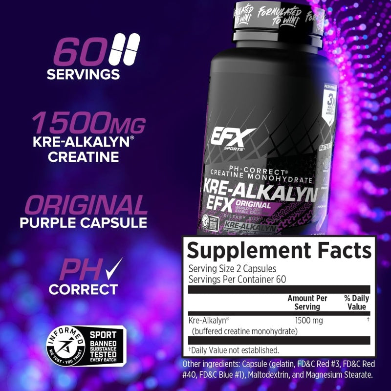 EFX SPORTS Kre-Alkalyn EFX 120 caps